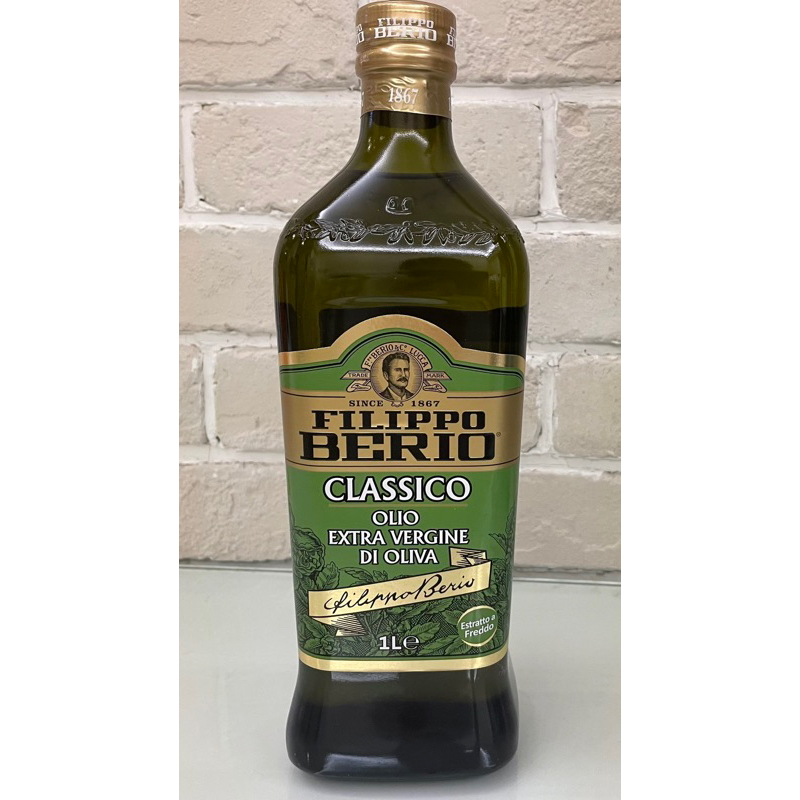 [即期品］Filippo Berio Olive Oil百益義大利特級初榨橄欖油1公升（2瓶免運）