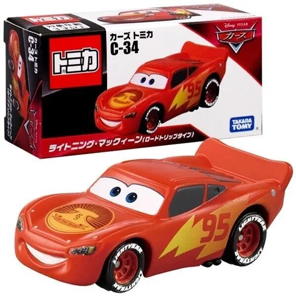 Takara Tomy Cars Tomica C-34 閃電麥坤 (公路旅行版)  DS19284