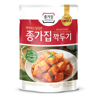 宗家府-蘿蔔切塊Kimchi 500公克