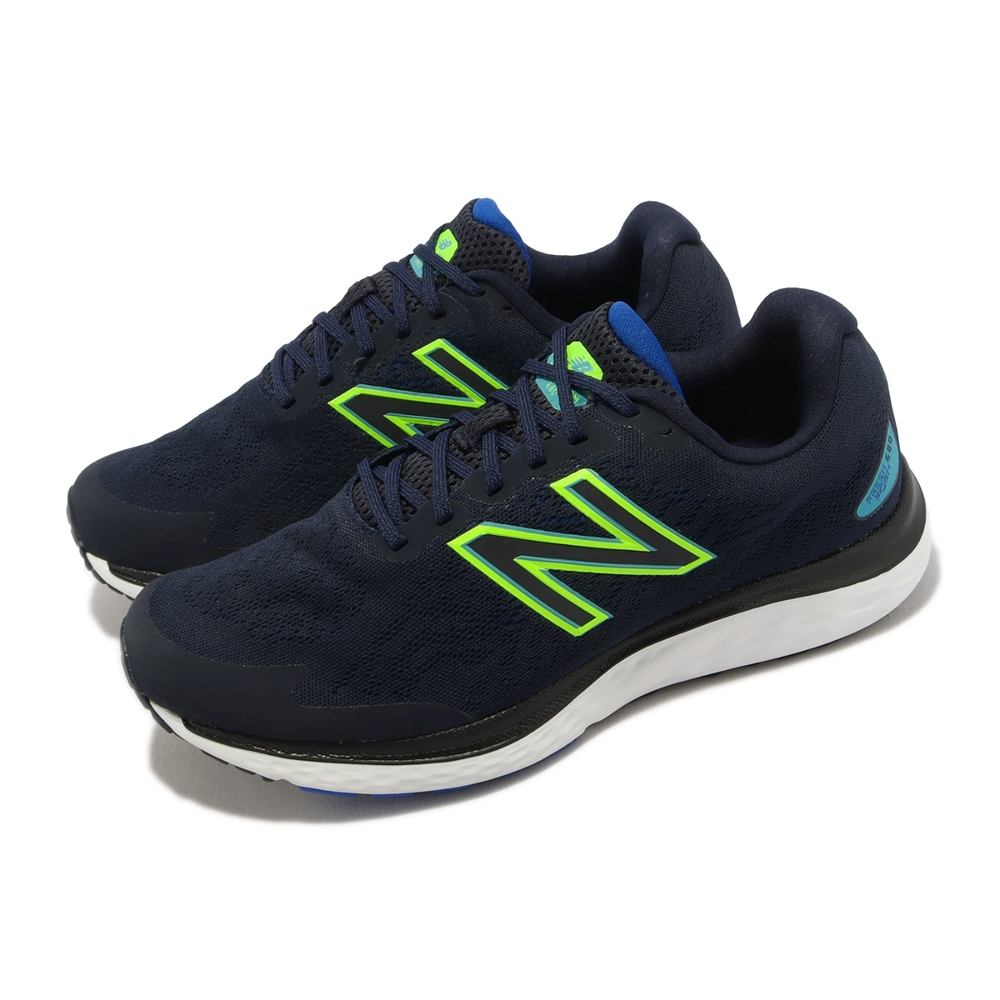 S.G New Balance 680 M680OR7 深藍色 輕量 4E 超寬楦 透氣 運動 慢跑鞋 男