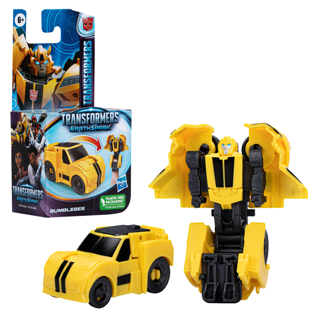 【孩之寶 Hasbro】 變形金剛玩具 變形金剛 動畫系列 指尖變形組 Bumblebee
