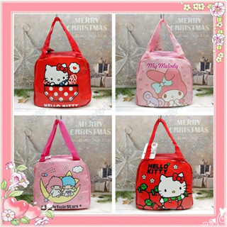 【比比小舖】兒童餐具 正版 Hello Kitty 好朋友 美樂蒂 雙子星 卡通 餐袋 便當袋 手提袋 才藝袋 學校推薦