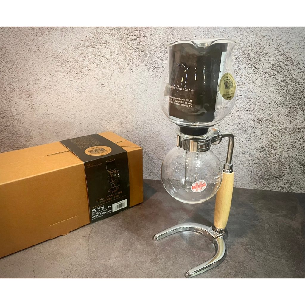 【日本製】Hario 花朵復刻版虹吸壺  百年紀念限定款 Coffee Syphon Flower HCAF-2