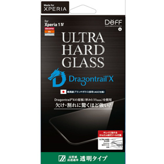 Deff 推出四款ULTRA HARD GLASS for Xperia 1 V 專用強化玻璃保貼