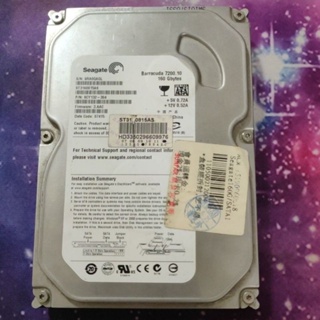 seagate 160gb hdd 3.5吋 7200轉