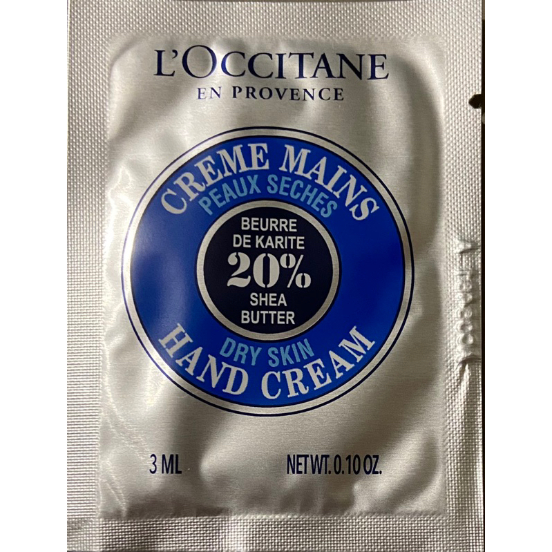 L'OCCITANE 歐舒丹 乳油木護手霜3ml(試用包)