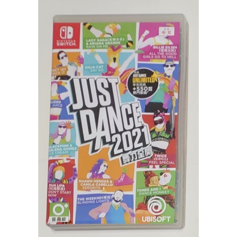 0512 二手 NS Switch 舞力全開 Just Dance 2021 中文版