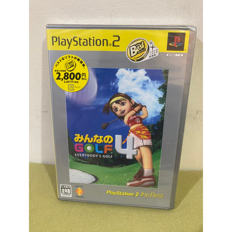 PS2 遊戲片 EVERYBODY’S GOLF 4 全民高爾夫4