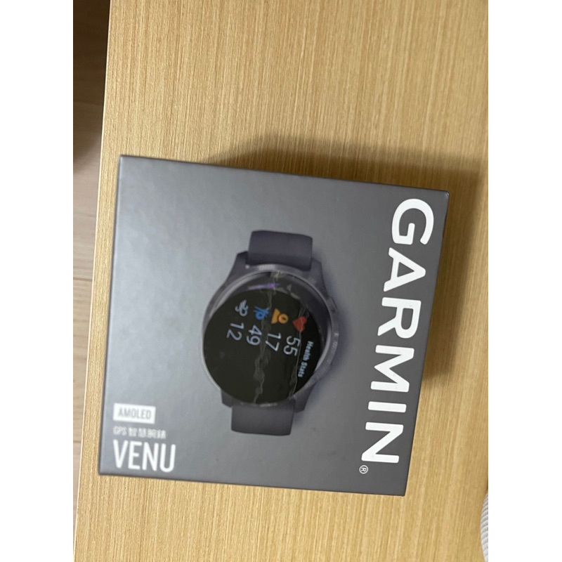 二手-可議價-【GARMIN】VENU AMOLED GPS 智慧腕錶