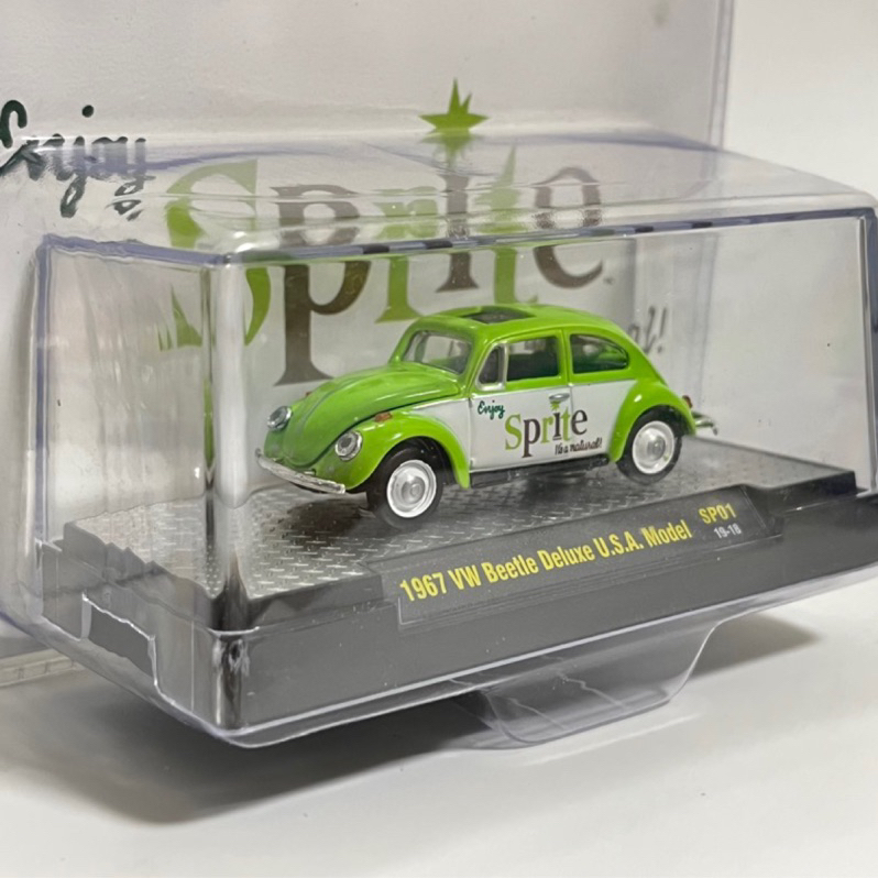 M2 福斯金龜車 模型車SPRITE “1967 VW Beetle Deluxe U.S.A. Model” 檸檬綠