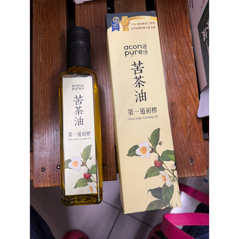 連淨 苦茶油 冷壓初榨苦茶油 250ml