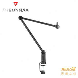 【民揚樂器】Thronmax ZOOM S3 桌上型麥克風架 怪手架 夾式懸臂支架 適用 Blue Yeti 雪怪