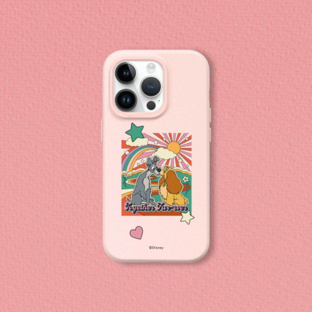犀牛盾 適用iPhone SolidX強化吸震緩衝防摔手機殼∣迪士尼經典系列/小姐與流氓