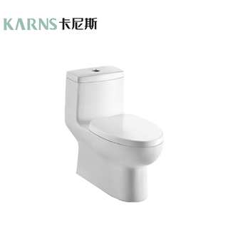 【KARNS卡尼斯】K-93兩段式噴射虹吸式金級省水馬桶30cm/40cm(CERAX洗樂適衛浴)