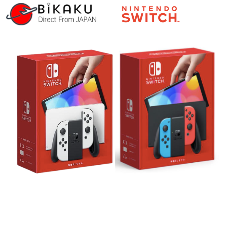 🇯🇵 【現貨】任天堂 Nintendo Switch 有機EL 任天堂遊戲機主機  家庭 生日禮物 BIKAKU日本直郵