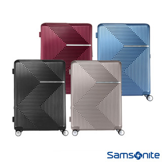 Samsonite新秀麗 20/25/28吋 行李箱/登機箱/旅行箱 AZIO 輕量可擴充雙層防盜拉鍊PC抗震防刮耐衝擊