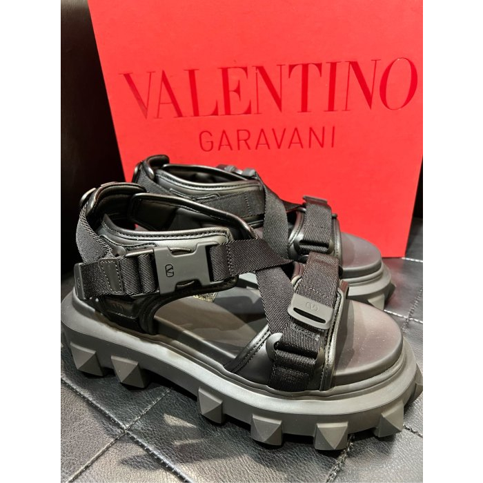 Valentino 范倫鐵諾 VLTN LOGO 涼鞋 鉚釘 拖鞋
