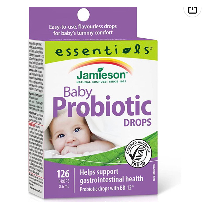 加拿大🇨🇦健美生jamieson益生菌 滴劑（126滴）嬰兒孩童