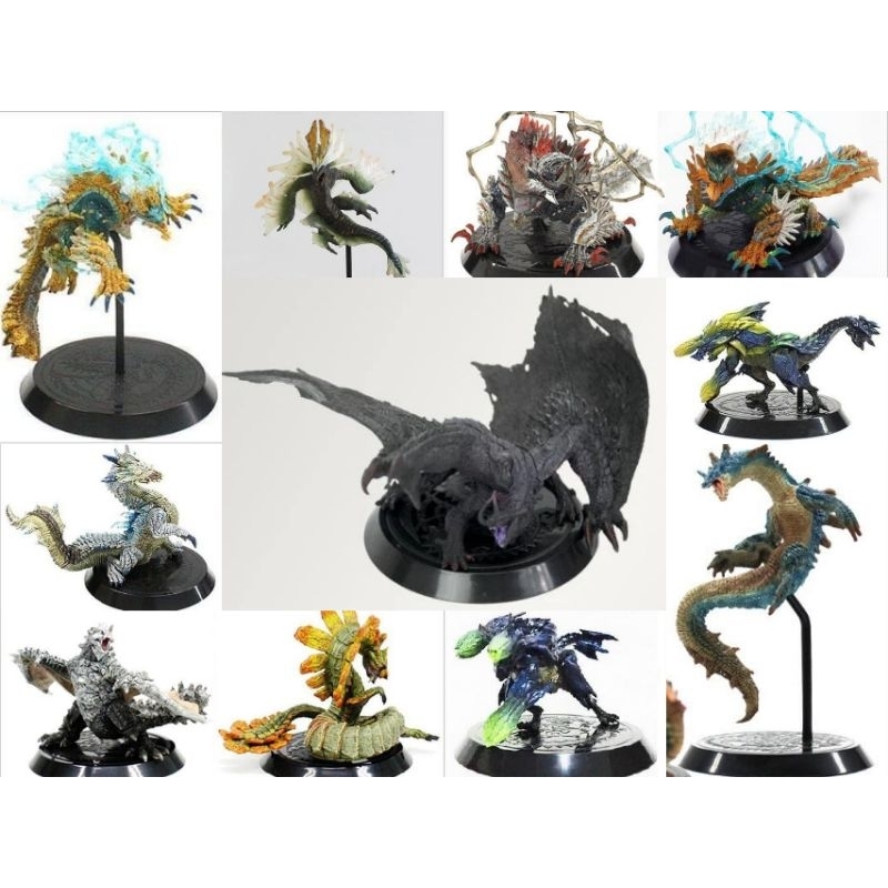 日版 CFB 魔物獵人 FIGURE BUILDER 超造形魂 plus【雷狼龍 獄狼龍 黑蝕龍 海龍 嵐龍 碎龍】