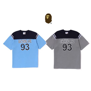 日本代購23 APE A BATHING BAPE TEE 93 拼色 球衣 短袖T恤 正品 潮流 猿人頭
