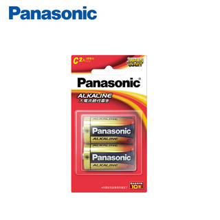 【Panasonic】國際牌 鹼性電池2號2入