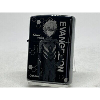 Zippo Evangelion Lighter Kaworu Black Titanium Brass Serial