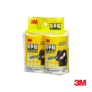 3M 隨手黏衣物用毛絮黏把補充包(56張x2捲)