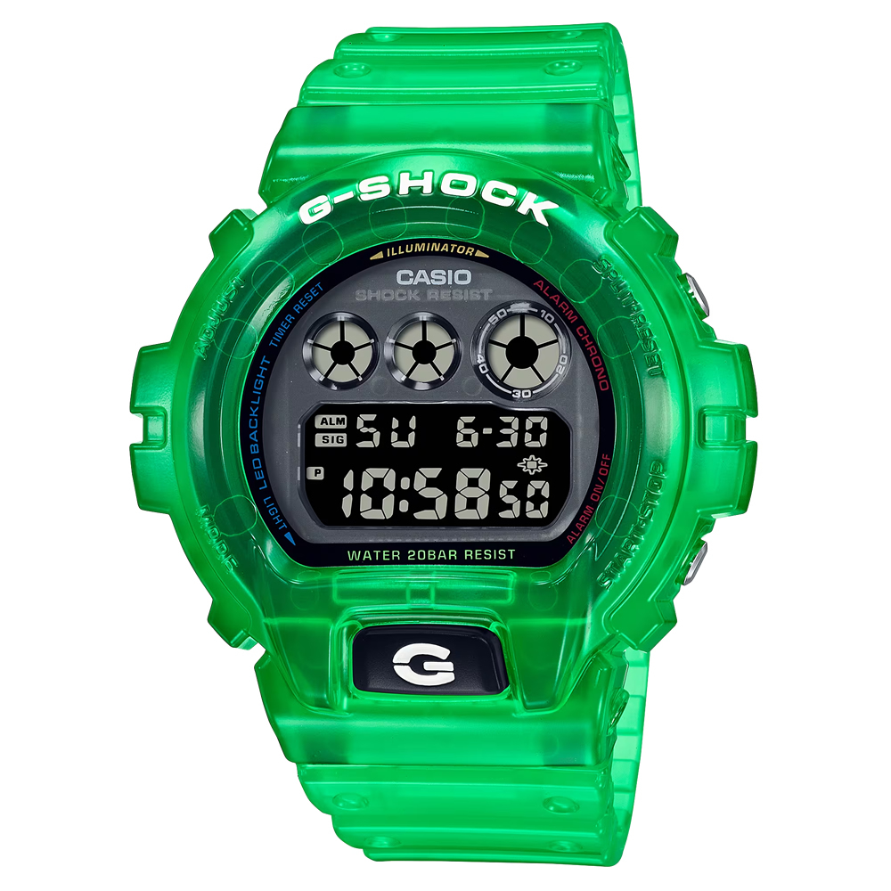 G-SHOCK / DW-6900JT-3 / 卡西歐 CASIO [ 官方直營 ] 半透明設計