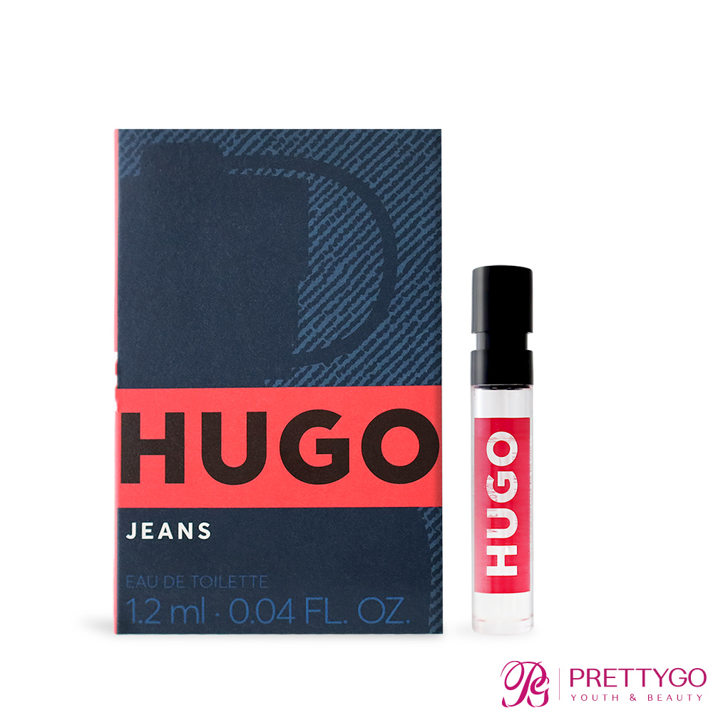 HUGO BOSS 丹寧男性淡香水(1.2ml) EDT-隨身針管試香【美麗購】