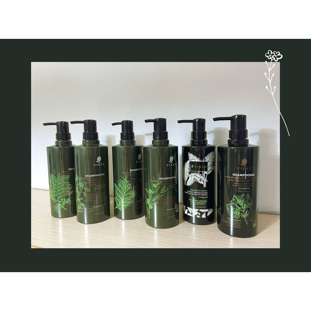 🌿VIESO 法國植萃  洗髮乳 800ML