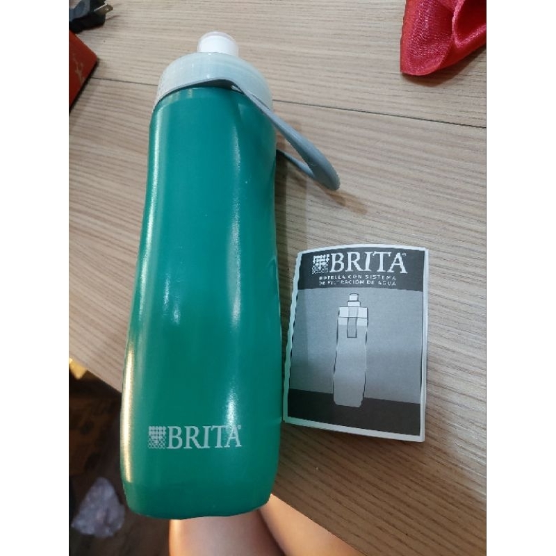 BRITA 綠色運動濾水水壺有提把水壺267ml