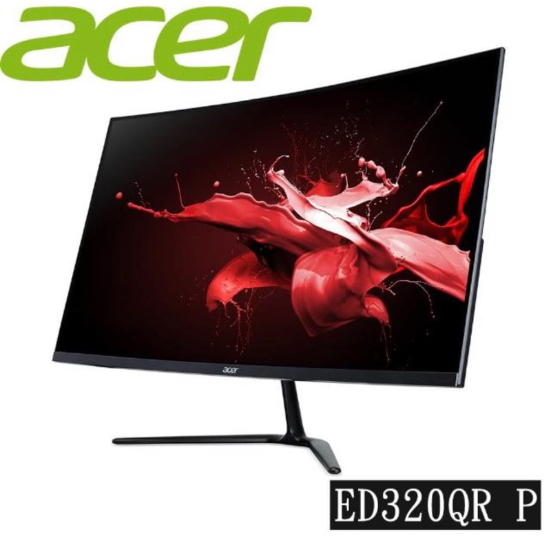 全新可面交✨ Acer宏碁 ED320QR P 32型 VA曲面電競螢幕 液晶顯示器