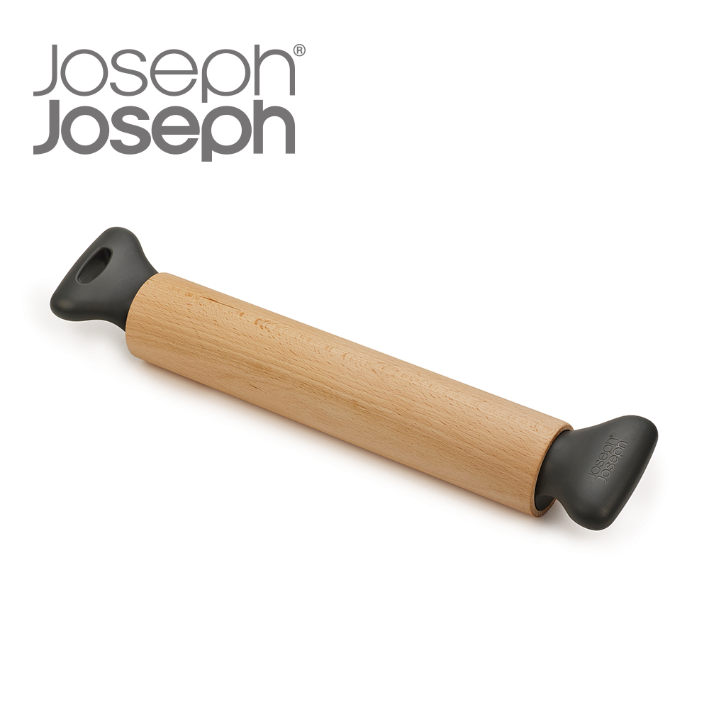 【英國 Joseph Joseph】人體工學桿麵棍-灰《WUZ屋子-台北》人體工學 桿麵棍 烹飪 烘焙