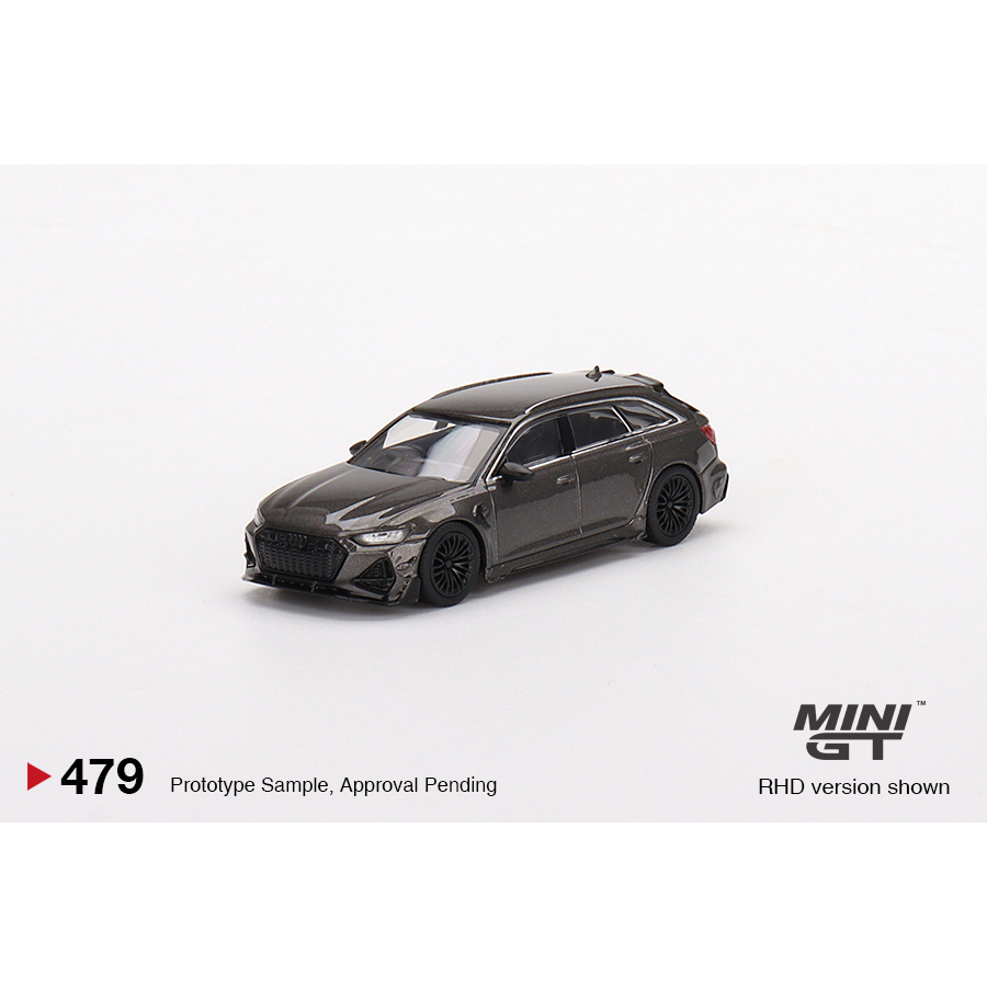 【模例】Mini GT 1/64 Audi ABT RS6-R Daytona Grey (MGT00479)