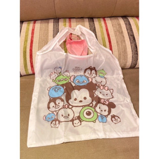 QU 日本🇯🇵 tsum tsum 米奇 收納型 購物袋