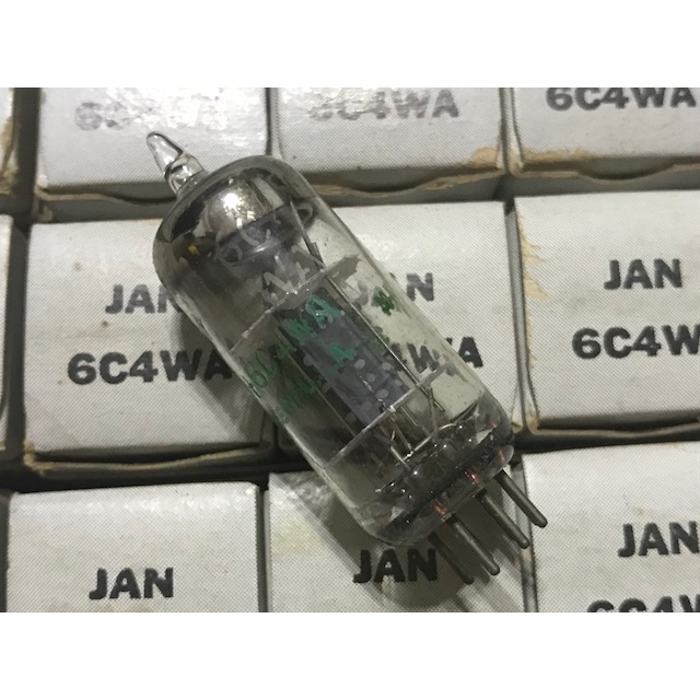 【管家】GE 6C4WA(= 6C4 = 歐 EC90 ~ 1/2 12AU7)全新美製真空管