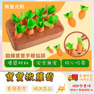 拔蘿蔔玩具 拔蘿蔔 寶寶拔蘿蔔 寵物玩具 益智玩具 早教玩具 毛絨玩具 🔥台灣現貨🔥 😽198玩具城😽 W1222