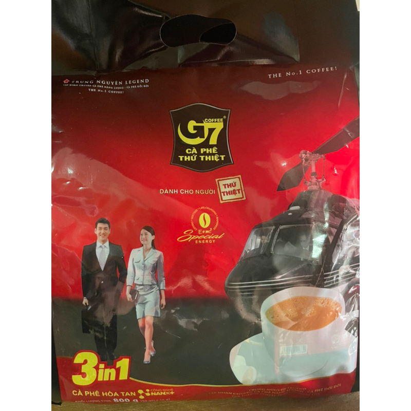 越南🇻🇳G7咖啡三合一💦一袋50小包🐳一小盒21小包🦔