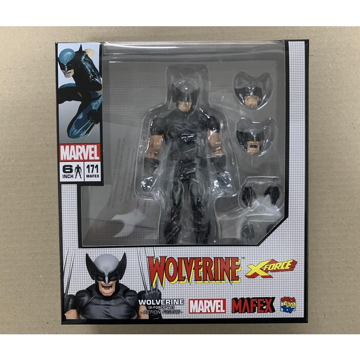 五角夢想】日版MAFEX NO.171 MARVEL漫威英雄X-MAN X戰警金鋼狼X-FORCE