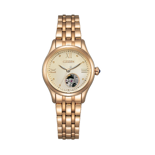 【CITIZEN 星辰】LADY'S 優美晶鑽羅馬機械腕錶 PR1043-80P 28.5mm 現代鐘錶