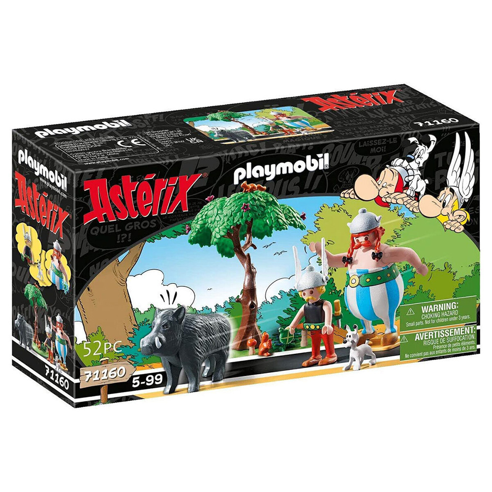 playmobil 摩比積木 阿斯泰利克斯歷險記Wild Boar Hunting PM71160