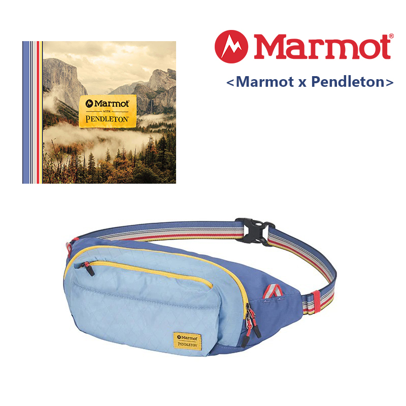 Marmot 美國 Pendlcton聯名 輕量 隨身腰包 Waist Pack M12909-19832