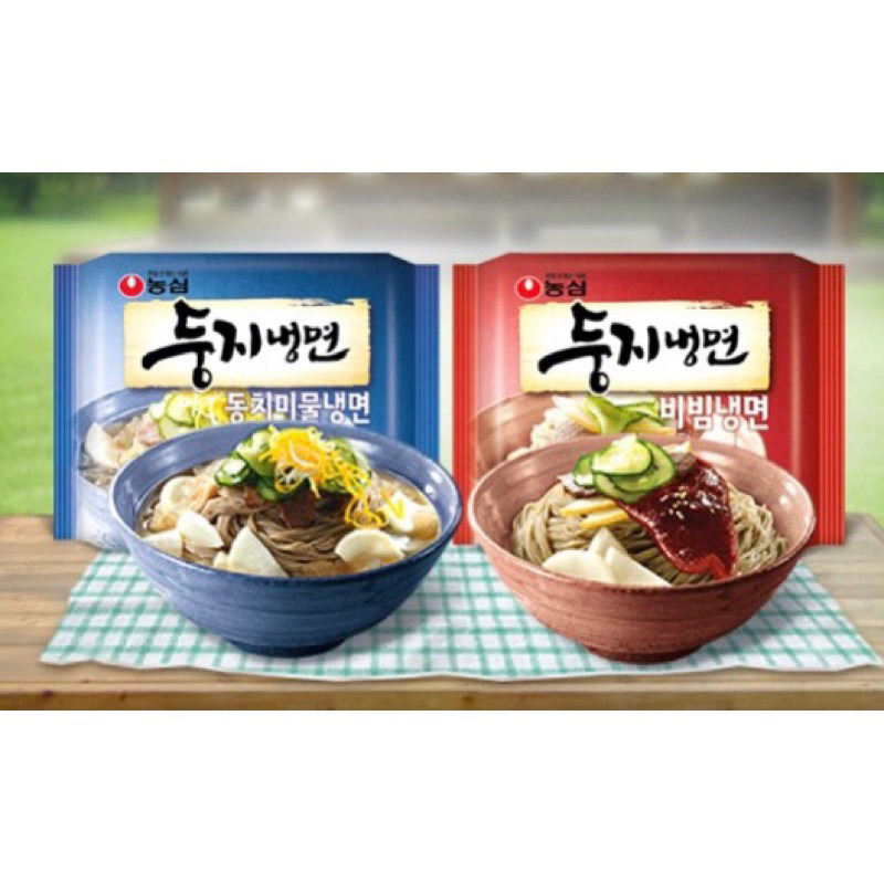 🇰🇷韓國代購🇰🇷 Nongshim 農心 水蘿蔔泡菜冷麵 辣醬冷麵 水冷麵 鳥巢冷麵