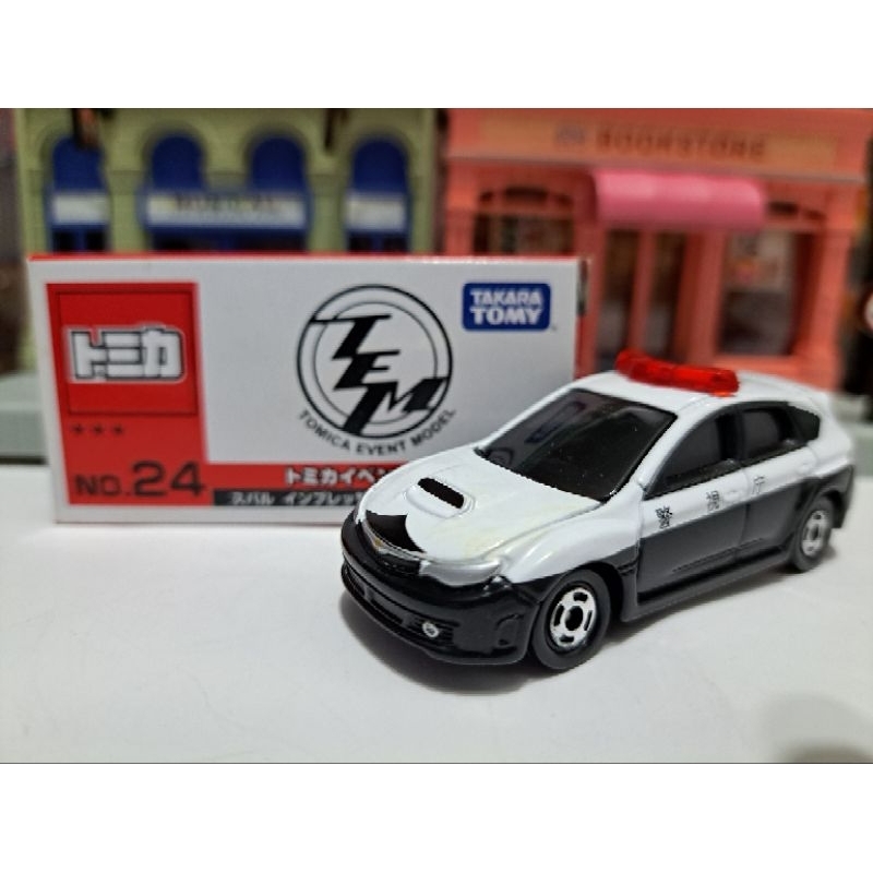 Tomica TEM 會場 限定 三星 No.24 Subaru Impreza WRX STI 24 警察車 警車