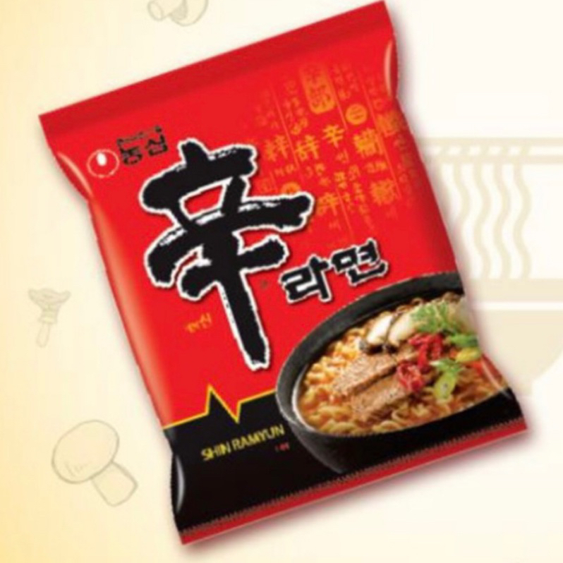 ［韓國境內版🇰🇷］Nongshim 農心 辛拉麵 120g⚠️含牛肉調味粉