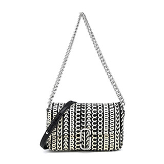 MARC JACOBS THE J MARC MINI小羊皮滿版翻蓋兩用包-迷你/黑｜JS Maxx官方旗艦館