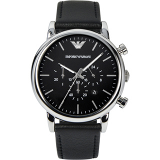 【EMPORIO ARMANI】三眼計時腕錶 AR182845mm 現代鐘錶
