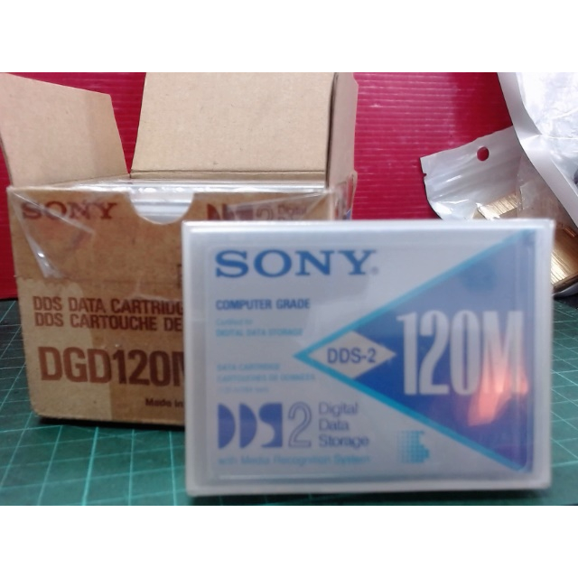 SONY DDS-2 120M 數位錄影帶 儲存卡帶