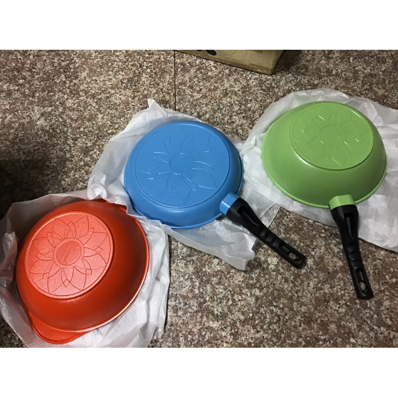 ECORAMIC 超輕鍋具三件組（附3木鏟1筷）湯鍋、平底鍋、深炒鍋