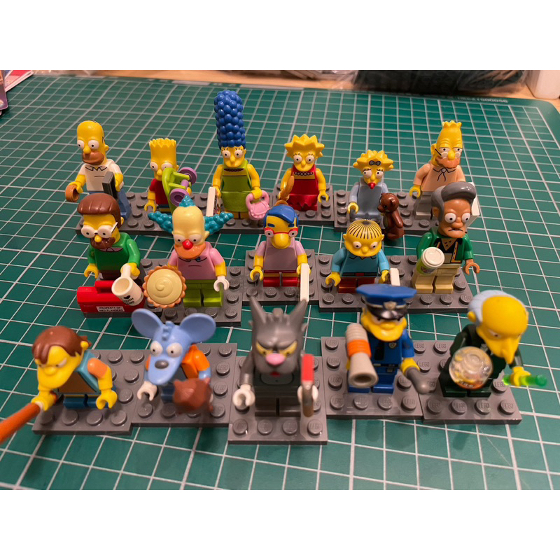 LEGO 71005 辛普森家庭 Simpson -Minifigures 全16款